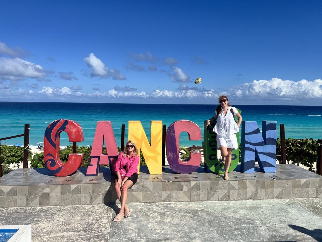 Cancún, cu literele colorate